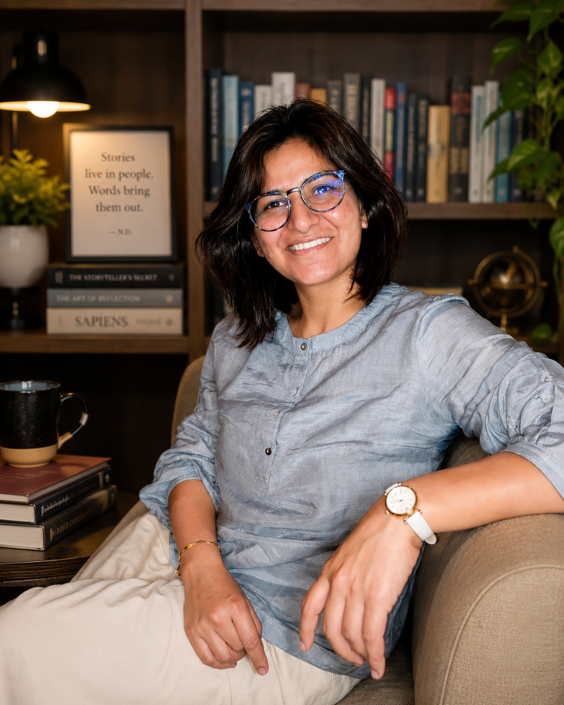 About Author behind the stories